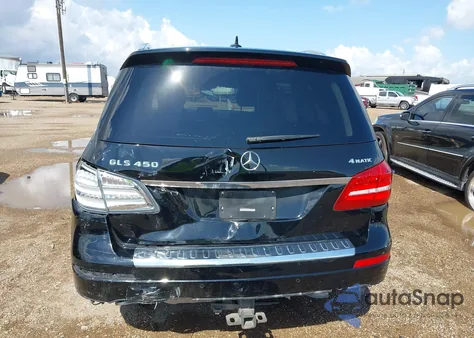 2017 Mercedes-Benz Gls 450 4Matic z USA, uszkodzony, nr VIN 4JGDF6EE2HA740755